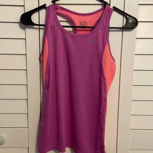 Large (10-12) in girls exercise shirt